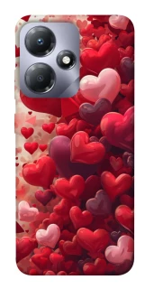 Чохол на Infinix Hot 30 Play Many hearts фото 1 з 1