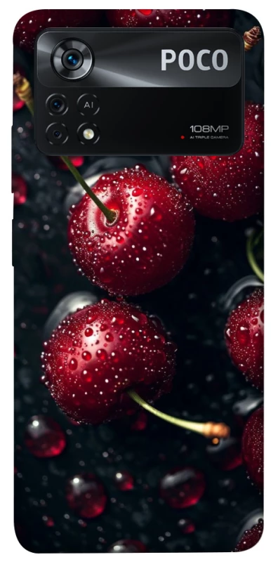 Чохол на Xiaomi Poco X4 Pro 5G Черешня фото 1 з 1
