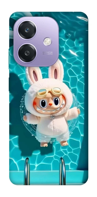 Чохол на Oppo A40m Labubu in the pool ver.2 фото 1 з 1