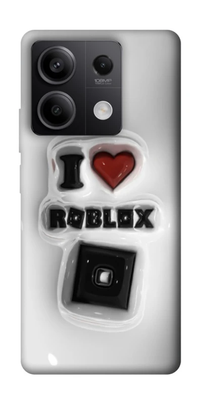 Чохол на Xiaomi Redmi Note 13 5G I love Roblox фото 1 з 1