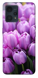 Чохол на Realme 9 4G / 9 Pro+ Фіолетові тюльпани фото 1 з 1
