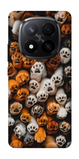 Чехол на Xiaomi Redmi Note 14 Pro+ 5G Сat paws фото 1 из 1