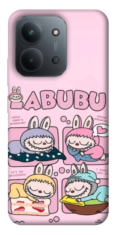 Чохол на Xiaomi Redmi 15C (EU) Labubu Dreams Collage фото 1 з 1