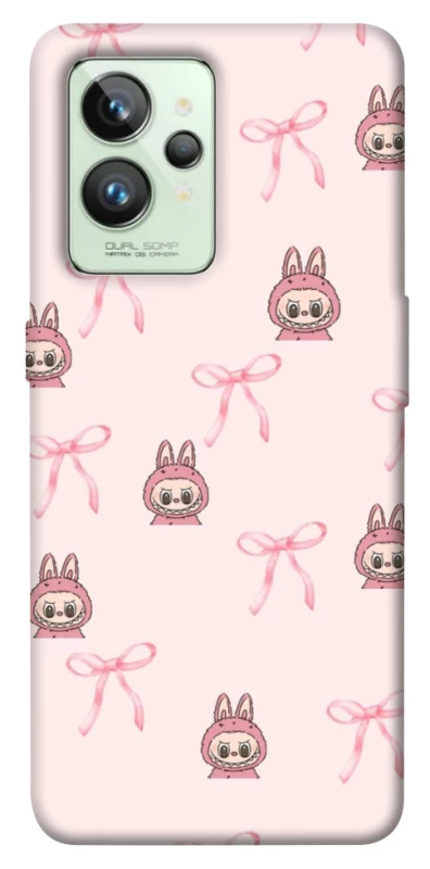 Чохол на Realme GT2 Pink bows and Labubus фото 1 з 1