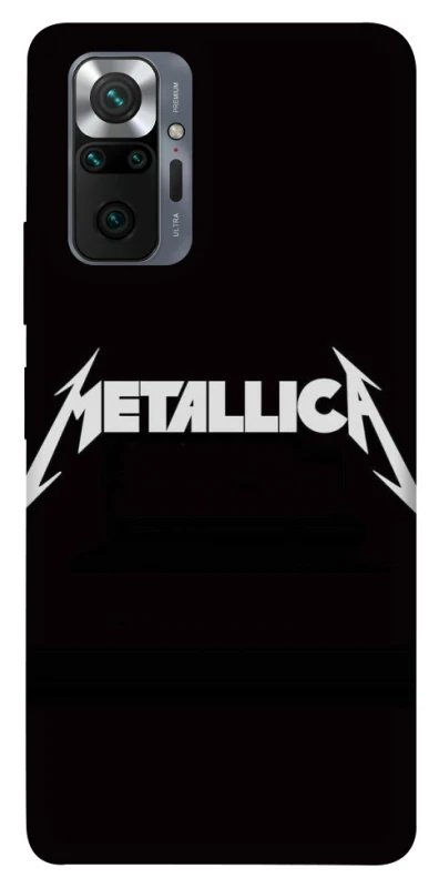 Чехол на Xiaomi Redmi Note 10 Pro Metallica logo фото 1 из 1