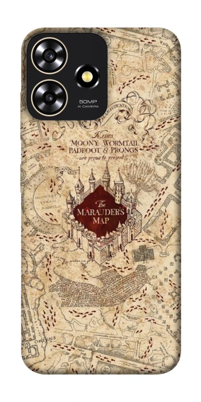 Чохол на ZTE Blade A73 4G Harry Potter Marauder's Map фото 1 з 1