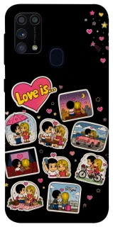 Чехол на Samsung Galaxy M31 Love is ver.3 фото 1 из 1
