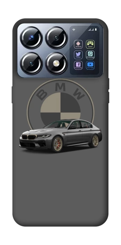 Чохол на Xiaomi POCO X8 Pro BMW grey v2 фото 1 з 1