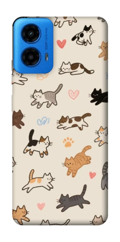 Чохол на Motorola Moto G45 Cat style ver.2 фото 1 з 1