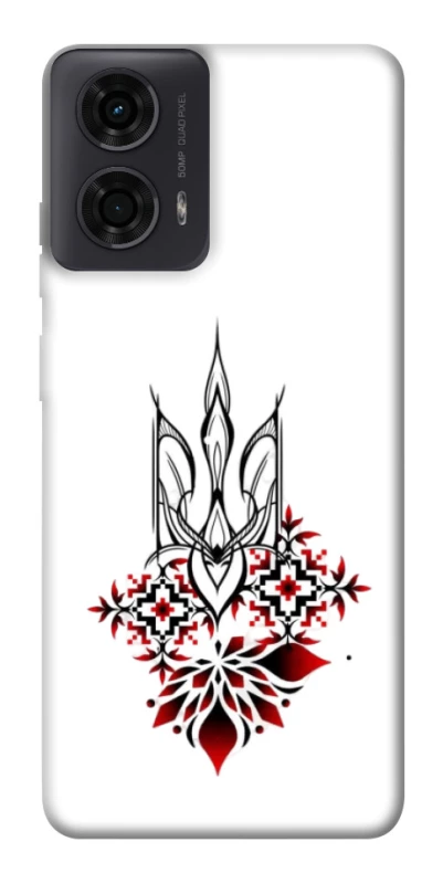 Чохол на Motorola Moto G04 Код нації фото 1 з 1