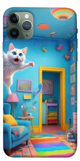 Чохол на Apple iPhone 11 Pro Max (6.5") crazy cat фото 1 з 1