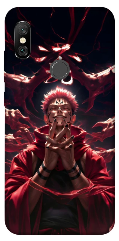 Чехол на Xiaomi Redmi Note 6 Pro Ryomen Sukuna фото 1 из 1