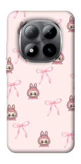 Чохол на Xiaomi Redmi Note 15 Pro 5G Pink bows and Labubus фото 1 з 1