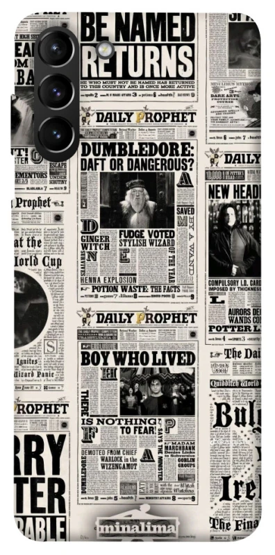 Чохол на Samsung Galaxy S21+ Harry Potter newspaper фото 1 з 1