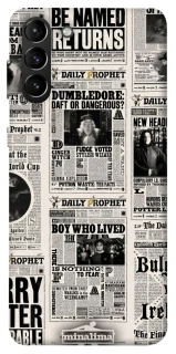 Чехол на Samsung Galaxy S21+ Harry Potter newspaper фото 1 из 1