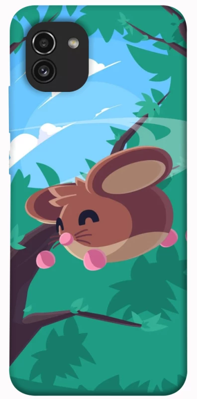 Чохол на Samsung Galaxy A03 Adopt Me Forest Mouse Jump фото 1 з 1