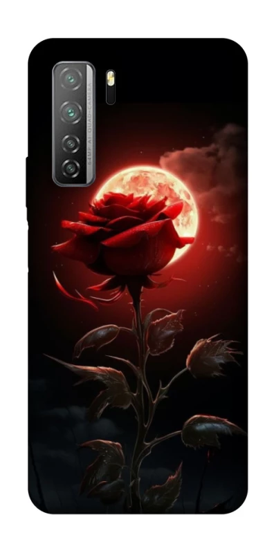 Чехол на Huawei Nova 7 SE Красная роза фото 1 из 1