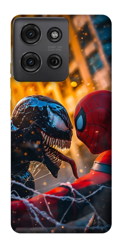 Чохол на Motorola Moto G75 Venom vs Spiderman фото 1 з 1