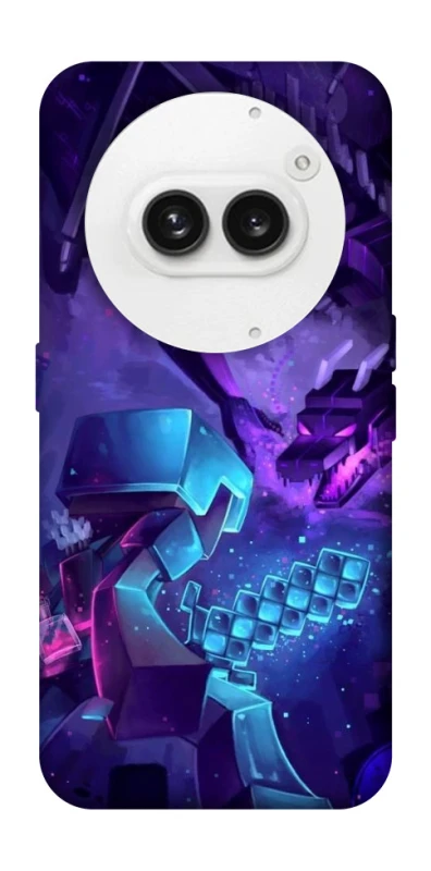 Чохол на Nothing Phone (2a) Minecraft dragon фото 1 з 1