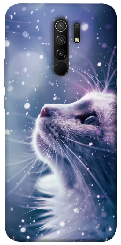 Чехол на Xiaomi Redmi 9 Snow cat фото 1 из 1
