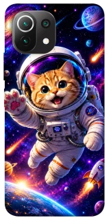 Чехол на Xiaomi Mi 11 Lite Space Cat фото 1 из 1