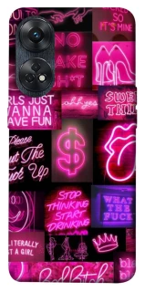 Чехол на Oppo Reno 8T 4G Hot collage ver.9 фото 1 из 1