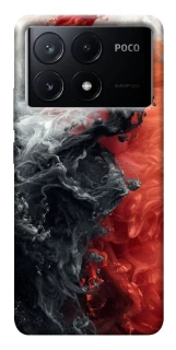 Чехол на Xiaomi Poco X6 Black and Red фото 1 из 1