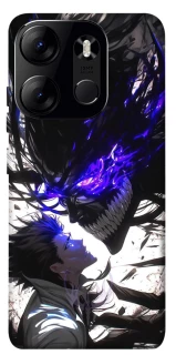 Чехол на Tecno Spark Go 2023 Black soul anime фото 1 из 1