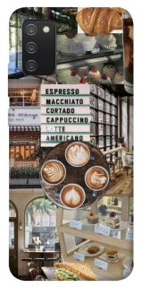 Чохол на Samsung Galaxy A02s Coffee collage ver.5 фото 1 з 1