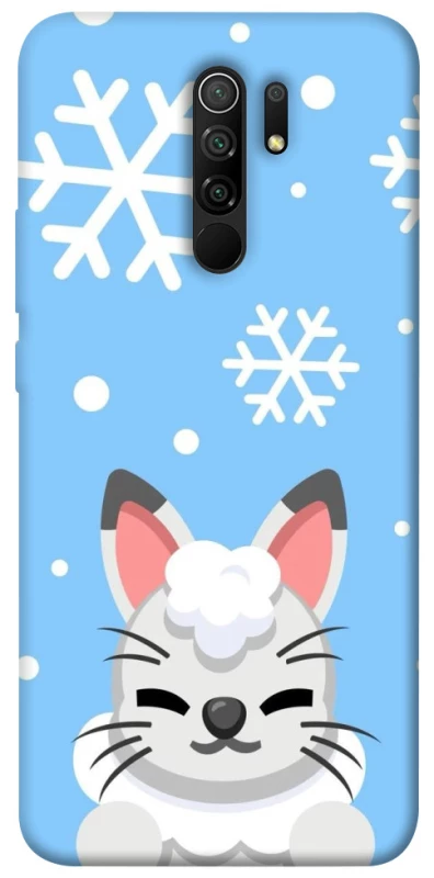 Чехол на Xiaomi Redmi 9 Adopt Me Snow Kitty Smile фото 1 из 1