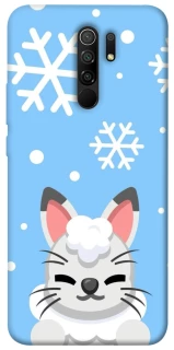 Чохол на Xiaomi Redmi 9 Adopt Me Snow Kitty Smile фото 1 з 1