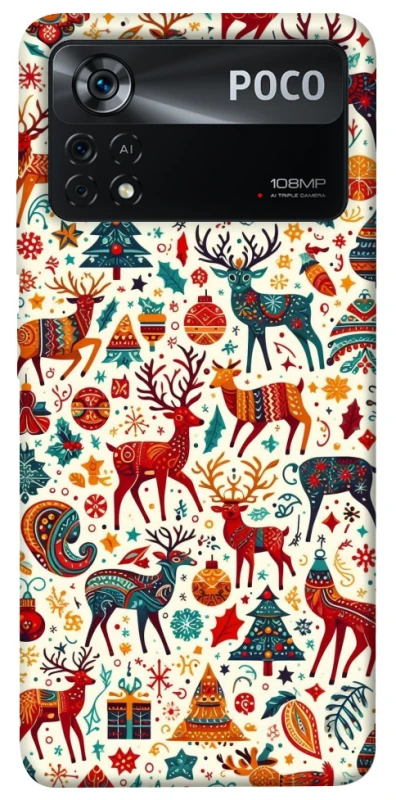 Чохол на Xiaomi Poco X4 Pro 5G Christmas spirit ver.5 фото 1 з 1