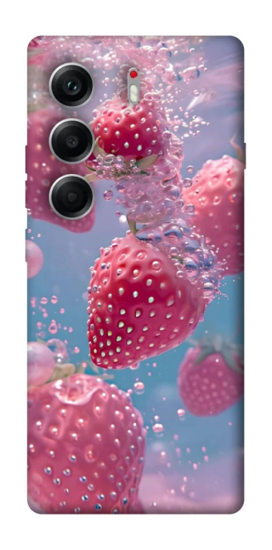 Чохол на Tecno Camon 40 Полуниця в воді фото 1 з 1