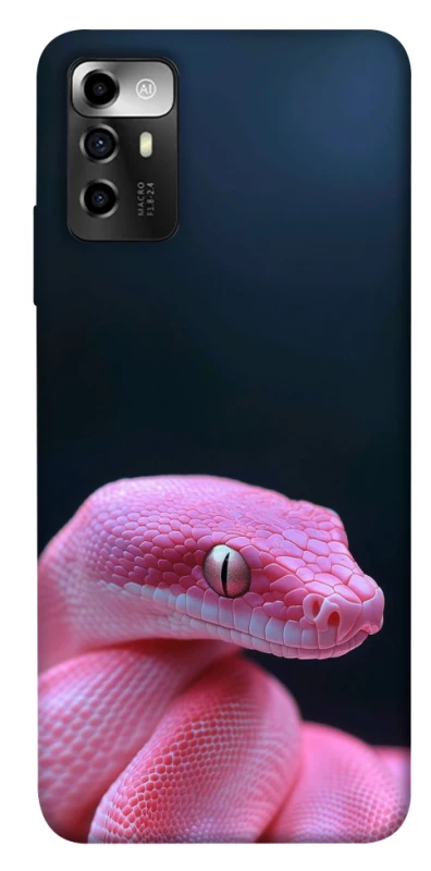 Чехол на ZTE Blade A72 Розовая Змея фото 1 из 1