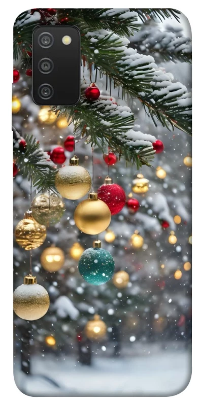 Чохол на Samsung Galaxy A03s Новорічний v48 фото 1 з 1