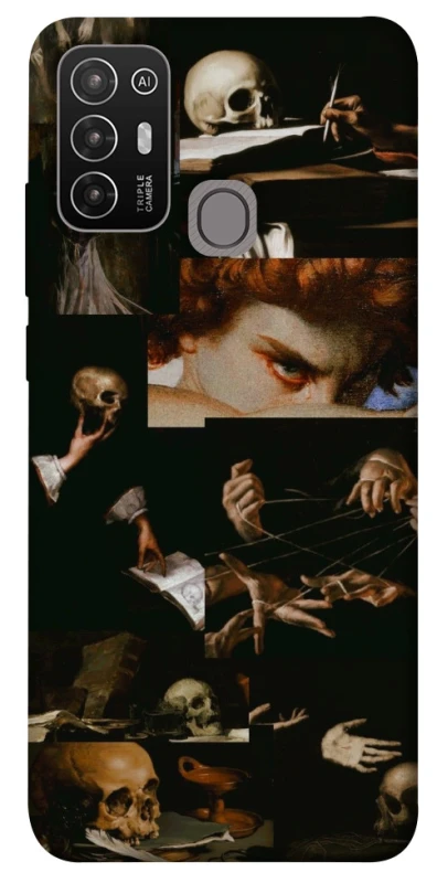 Чехол на ZTE Blade A52 Art collage ver.2 фото 1 из 1