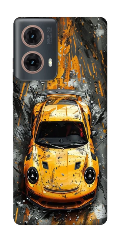 Чохол на Motorola Moto G85 Drawn Porsche фото 1 з 1