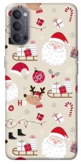 Чохол на Oppo Reno 4 Новорічний v1 фото 1 з 1