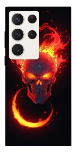 Чохол на Samsung Galaxy S23 Ultra Blood Skull фото 1 з 1