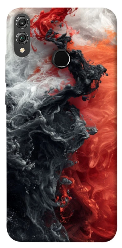 Чохол на Huawei Honor 8X Black and Red фото 1 з 1