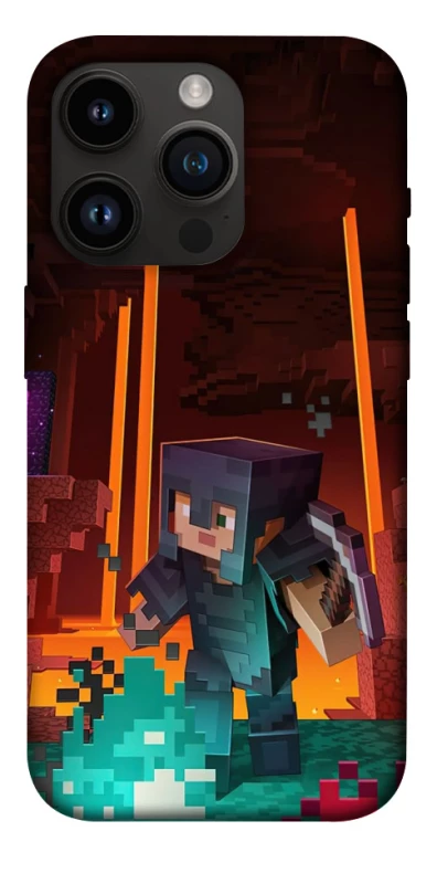 Чохол на Apple iPhone 14 Pro (6.1") Minecraft game adventure фото 1 з 1