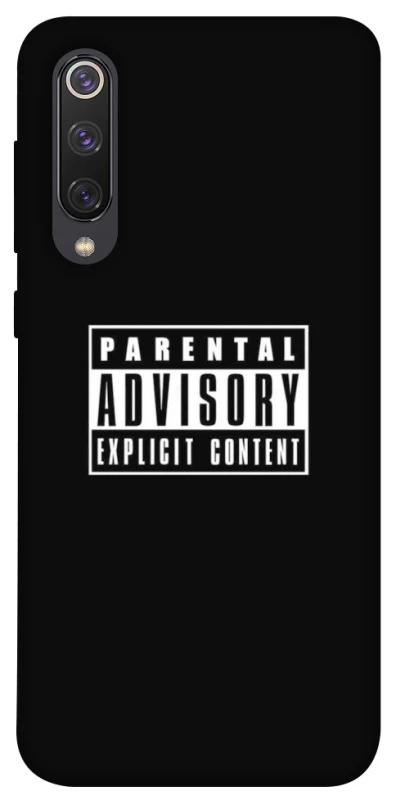 Чохол на Xiaomi Mi 9 SE Parental Advisory Label фото 1 з 1