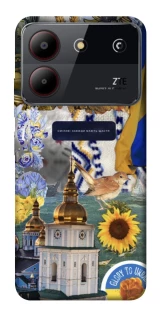 Чехол на ZTE Blade A54 4G Ukraine style ver.5 фото 1 из 1