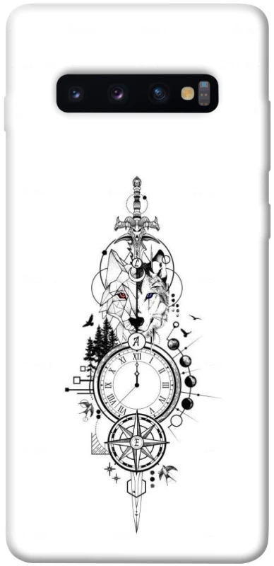 Чехол на Samsung Galaxy S10+ Tattoo ver.8 фото 1 из 1