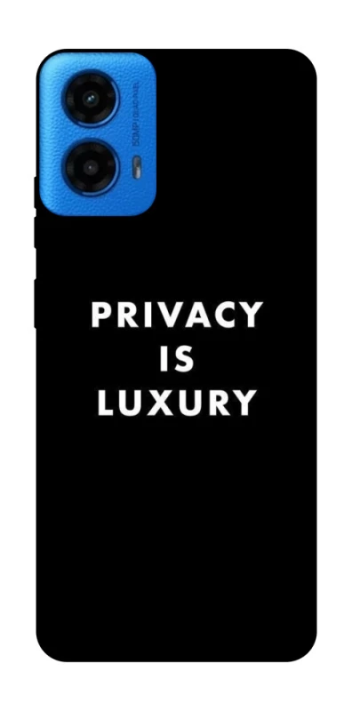Чехол на Motorola Moto G45 Privacy is luxury фото 1 из 1