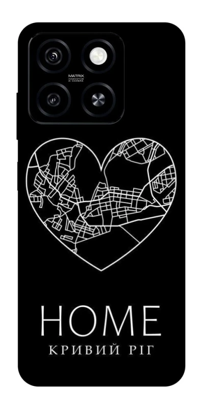 Чехол на ZTE Blade A55 4G Кривий Ріг Home фото 1 из 1