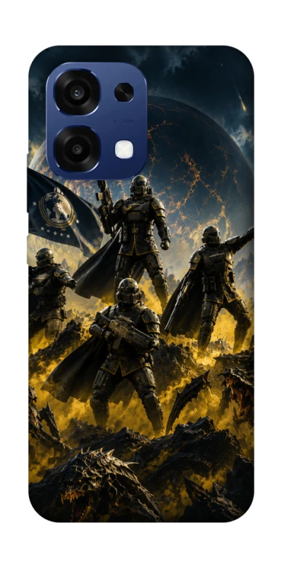 Чохол на Oppo A6 Pro 4G/5G HELLDIVERS фото 1 з 2
