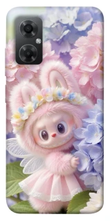 Чехол на Xiaomi Redmi Note 11R Labubu & Flowers ver.1 фото 1 из 1