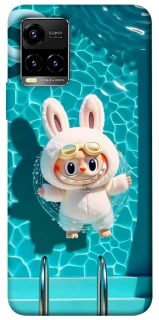 Чехол на Vivo Y21 / Y33s Labubu in the pool ver.2 фото 1 из 1