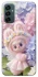 Чохол на Samsung Galaxy M34 5G Labubu & Flowers ver.1 фото 1 з 1